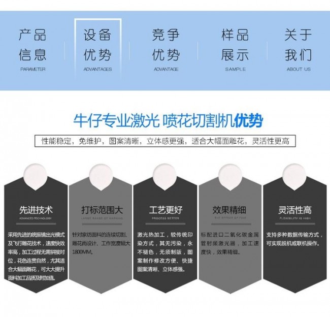 牛仔激光打标机设备优势